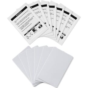 (100pcs) CR80 Cleaning Cards, Dual Side Card Reader Cleaner, POS Swipe Terminal Cleaning Cards CK-CR80 Card chip Cleaner