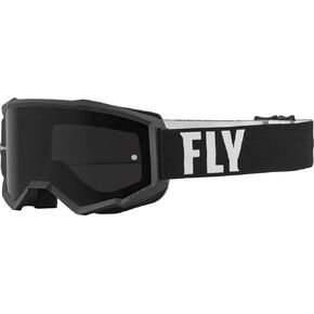 نظارات التركيز Fly Racing 2022 (عدسة شفافة باللون الأسود/الأبيض)