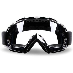 ATV Goggles Dirt Bike Goggles Motorcycle Motocross Goggles For Men Women Riding Goggles MX Goggles Bike Powersports Goggles Adult Youth Kid Anti-Fog Scratch Windproof Dustproof Color Lens（Flag）