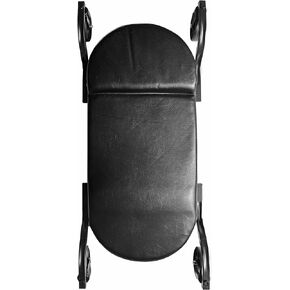 Traxion 1-100 ProGear Wide Body Low Profile Automotive Creeper W/All-Terrain 5" Casters , Black