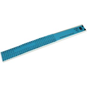 C-Line General Plastic Document Sorter, Letter Size, 32 Divisions, 3 x 23.5 Inches, Blue (30532) in Kuwait