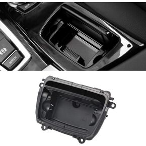 Jaronx for BMW Center Console Ashtray Replacement, Ashtray Case for BMW 5 Series F10 F11 520i 523i 525i 528i 530d 535i-Replace for 51169206347 (Ashtray Insert NOT Included)