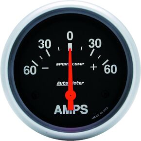 Auto Meter 3586 Sport-Comp Electric Ampmeter Gauge