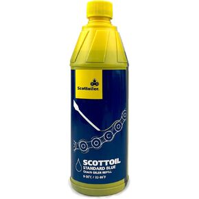 Scottoil Traditional Blue Chain Oil Refills for All Scottoiler Chain Oilers (16.9 fl.oz.US Bottle)…