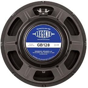 EMINENCE LEGENDGB128 12-Inch Lead/Rhythm Guitar Speakers, Black