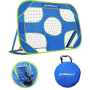 أهداف كرة القدم في الفناء الخلفي، شبكة كرة قدم منبثقة 2 في 1، معدات تدريب كرة القدم المحمولة مقاس 47 بوصة × 30 بوصة، مجموعة أهداف كرة القدم للأطفال الصغار in Kuwait