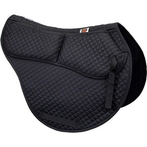 ECP Equine Comfort Products All Purpose Contoured Correction Saddle Pad with Adjustable Memory Foam