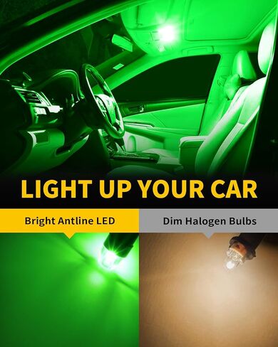 BA9S BA9 1895 1891 53 57 47830 64111 3893 LED Bulb White, Super Bright Canbus Error Free 12 Volt Replacements for Interior Dome Map Lamp License Plate Glove Box Lights (Pack of 10) in Saudi Arabia
