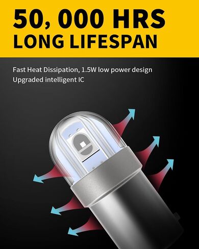 BA9S BA9 1895 1891 53 57 47830 64111 3893 LED Bulb White, Super Bright Canbus Error Free 12 Volt Replacements for Interior Dome Map Lamp License Plate Glove Box Lights (Pack of 10) in Saudi Arabia