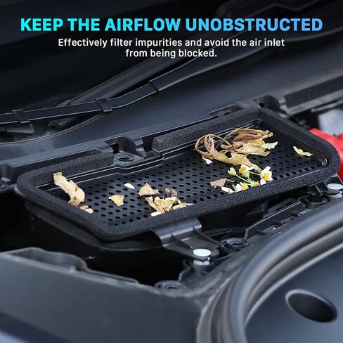 Carwiner متوافق مع موديل 2021-2023 3 غطاء حماية شبكة مدخل الهواء ABS بلاستيك تدفق الهواء تنفيس مدخل تكييف الهواء ملحقات مدخل الشبكة in Kuwait