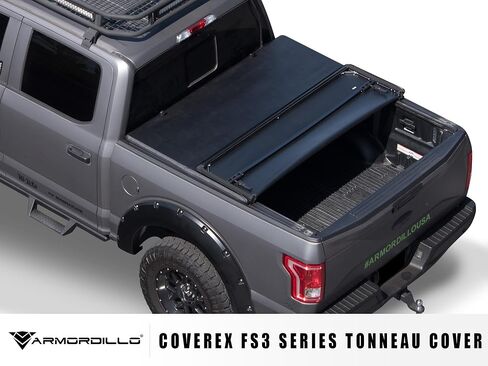 Armordillo USA 8700839 CoveRex FS3 Series Soft Tri-Fold Truck Bed Tonneau Cover Fits 2016-2023 Toyota Tacoma 5 Ft (60") Short Bed in Saudi Arabia