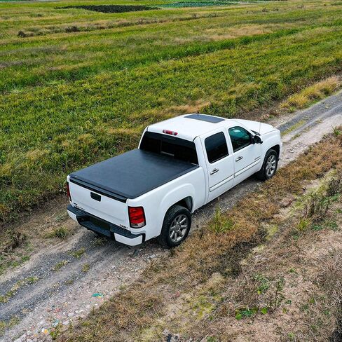Amazon Basics Soft Roll Up Tonneau Cover for 2014-2019 Chevy Silverado, GMC Sierra 1500, 2015-2018 Silverado Sierra 2500 3500 HD, Fleetside, Bed Length 6.5' in Saudi Arabia