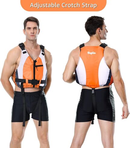 Swim Vest, Swim Jacket for Adult with Adjustable Safety Crotch Strap for Women Men, Swimming Float Vest for Kayaking, Paddle, Snorkeling and Water Sports in Saudi Arabia