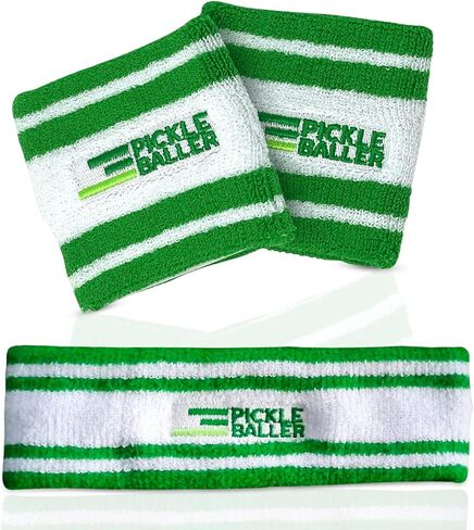 Super Fly Goods Sweatbands Pickleball Golf Tennis Great Gift or for Your Sports or Team Wristband Sports Band Set Including Towel Wrist and Head Sweatbands in Saudi Arabia