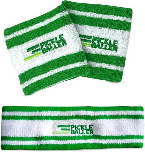 Super Fly Goods Sweatbands Pickleball Golf Tennis Great Gift or for Your Sports or Team Wristband Sports Band Set Including Towel Wrist and Head Sweatbands in Saudi Arabia