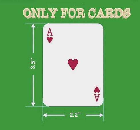 Automatic Card Dealer, 2 Deck Card Dealer Machine, 360° Rotating High Speed Card Dealer for Blackjack UNO Texas Holdem Electric Card Dealer 3-8 Players (ONLY 2.2"x3.5" Cards) in Saudi Arabia