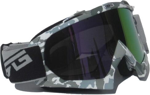 نظارات الدراجات النارية ATV Dirt Bike Off Road Racing Motocross Goggles للرجال والنساء والكبار in Kuwait