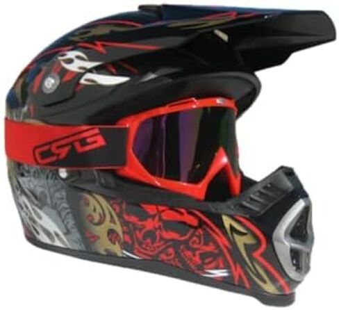 نظارات الدراجات النارية ATV Dirt Bike Off Road Racing Motocross Goggles للرجال والنساء والكبار in Kuwait