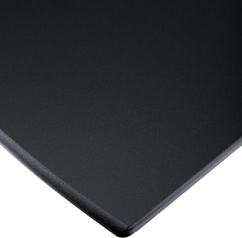 Seville Classics Solid-Top Height Adjustable Mobile Laptop Computer Desk Cart Ergonomic Home Office Stand Rolling Table, Overbed (23.6"), White in Kuwait