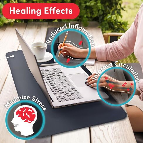 بساط التأريض مدى الحياة للنوم وتخفيف الألم والقلق وتقليل الالتهاب، وسادة ملاءة بساط التأريض للسرير والمكتب والاتصال بالأرض في الداخل في المنزل والمكتب in Kuwait