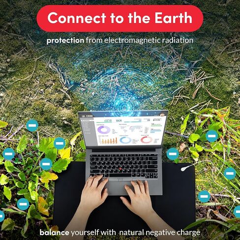 بساط التأريض مدى الحياة للنوم وتخفيف الألم والقلق وتقليل الالتهاب، وسادة ملاءة بساط التأريض للسرير والمكتب والاتصال بالأرض في الداخل في المنزل والمكتب in Kuwait