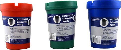 3 Pack Stub Out Cup-style Self-extinguishing Cigarette Ashtray - Butt Bucket -Portable Ashtray in Saudi Arabia