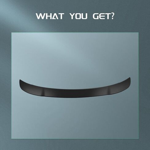 SCITOO Spoiler Wing Fits for 2011-2020 for Dodge Charger Sedan Matte Black Hellcat Style Rear Trunk Spoiler Wing in Saudi Arabia