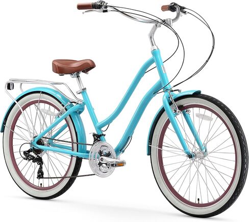 دراجة Sixreezero EVRYjourney للسيدات من طراز Step-Through Hybrid Cruiser in Kuwait