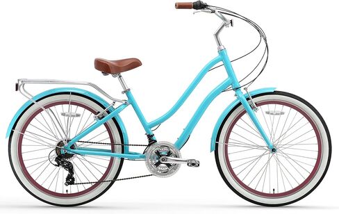 دراجة Sixreezero EVRYjourney للسيدات من طراز Step-Through Hybrid Cruiser in Kuwait