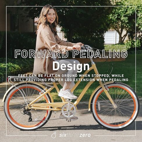 دراجة Sixreezero EVRYjourney للسيدات من طراز Step-Through Hybrid Cruiser in Kuwait