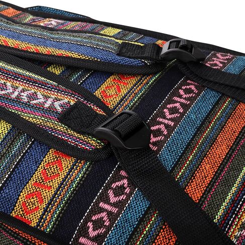 Tosnail Mini Strat Gig Bag with 10mm Padding, Shoulder Strap and Carry Handle, Vintage Electric Guitar Storage Case Bag - Bohemian Style in Saudi Arabia