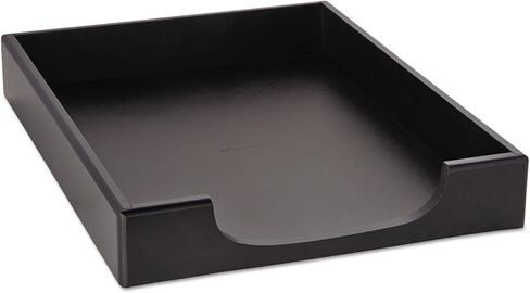 Rolodex 62523 Wood Tones Letter Size Desk Tray, Wood, Black in Saudi Arabia