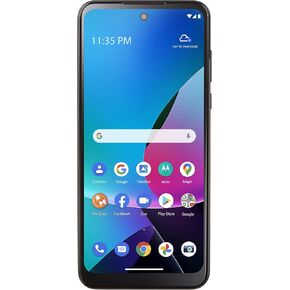 Simple Mobile | Motorola Moto g Play | Locked | 32GB | 5000mAh Battery | 16 MP Triple-Camera System | 6.5 inches 90Hz HD+ Display | Black