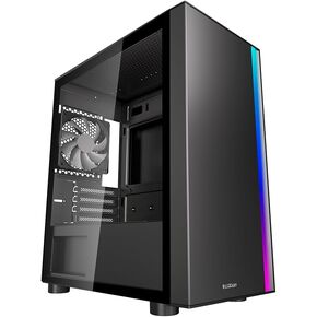 PcCooler Platinum LM300 ARGB - - Micro ATX - windowed Side Panel (Tempered Glass) - no Power Supply - USB/Audio/Mic