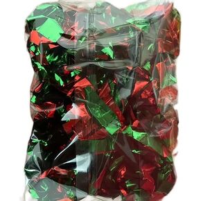 Cat Crinkle Balls, 12 Pieces, Interactive Cat Toys, Kitty Gift Stuff (Green Color)