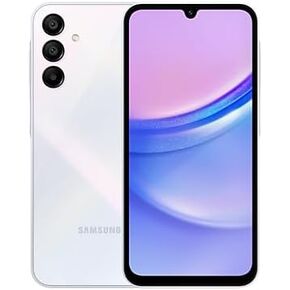 Samsung Galaxy A15 (SM-155M/DSN), 128GB 6GB RAM, Dual SIM, Factory Unlocked GSM, International Version (Light Blue) (Renewed)