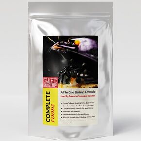 Professional Shrimp Food, All Natural Premium Ingredients, High Protein, Rich in Vitamins for Crystal Shrimp, Caridina, Neocaridina, Ornamental Shrimp - 50 gram 1.8oz, Taiwan Breeder Foods Formula