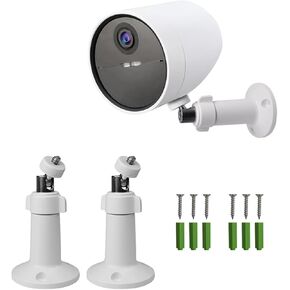 2Pack Adjustable Wall Mount for SimpliSafe Security Camera,360°Adjustable Mount Bracket for SimpliSafe Surveillance Cam, Ceiling Camera Mount with 1/4 Male Thread