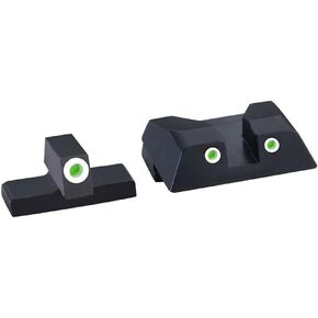 Beretta Shooting Bright Precision Green Glow in Dark Matte APX Tritium Night Sights