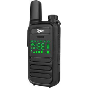 TIDRADIO TD-M11 Waterproof Walkie Talkies for Adults,Hidden LED Display,Wireless Programming,NOAA,VOX,Frequency Copy,Rechargeable Long Range Two Way Radios with 6 Way Gang Charger (6 Pack)