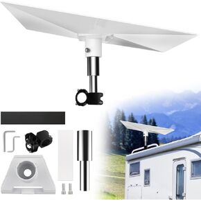 Starlink Gen 3 Mount, Starlink Gen 3 Pipe Adapter, Can be Securely Mounted on A Pole, Suitable for Roofs, RVs, SUVs, Trucks or Boats