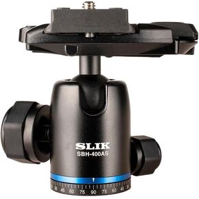 SLIK SBH-400AS Compact Ball Head with Quick Release Plate
