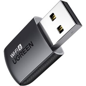 UGREEN WiFi Adapter for Desktop PC, AX900 USB WiFi 6 Adapter with 5GHz/2.4GHz Dual Band, WiFi Dongle Supports Windows 10/11 Built-in Driver