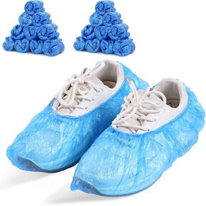 1000 Pcs Shoe Covers Disposable, Non-Slip, Reliable Shoe Covers for Indoors, 15.7'' Adjustable Size Great Value Boot Covers for Home, Hospitals, and Businesses