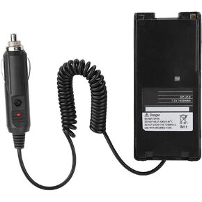 Mugast Battery Eliminator Adapter,12V Portable Car Charger Radio Battery Eliminator Adapter for ICOM IC-V8 IC-V82 IC-A6 IC-A24 IC-F3GT CB Radio Intercom