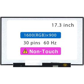 17.3" Screen Replacement NT173WDM-N23 for Lenovo Ideapad 3 17ALC6 17ARE05 17IAU7 17IIL05 17IML05 17ITL6 17ABA7 81W5 81WC 81WF 82H9 82KV 82RQ 82RL LCD Display Panel (HD+1600(RGB)×900 Non-Touch)