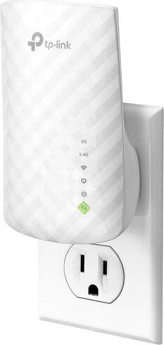 TP-Link AC750 موسع نطاق WiFi ثنائي النطاق، مكرر، نقطة وصول مع تصميم مبيت صغير، يوسع WiFi إلى المنزل الذكي وأجهزة Alexa (RE200) (متجدد) in Saudi Arabia