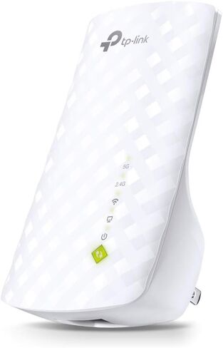 TP-Link AC750 موسع نطاق WiFi ثنائي النطاق، مكرر، نقطة وصول مع تصميم مبيت صغير، يوسع WiFi إلى المنزل الذكي وأجهزة Alexa (RE200) (متجدد) in Saudi Arabia
