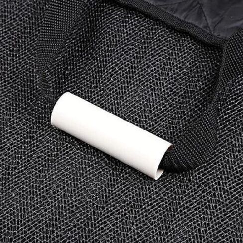 غطاء مقعد السيارة الأمامي من NCONCO Pet، غطاء حماية عالمي لمقعد السيارة مقاوم للماء، واقي مقعد مقاوم للتمزق وغير قابل للانزلاق لشاحنة السيارة SUV (أسود) in Kuwait