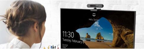 Lenovo 500 Full HD USB Webcam, Black in Saudi Arabia